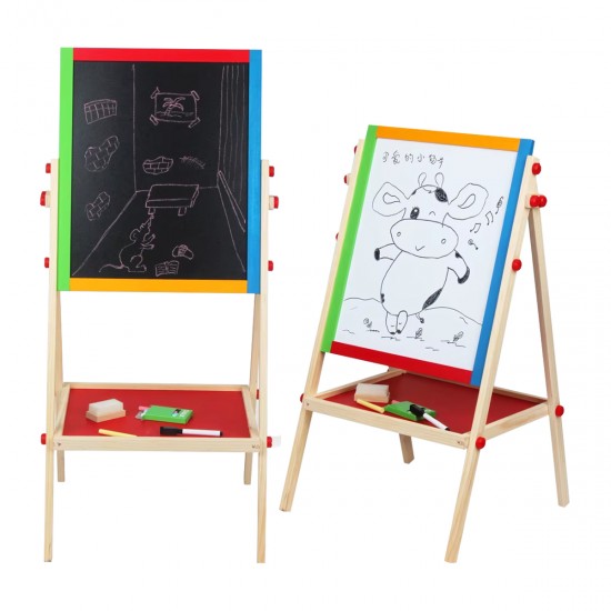 Pizzarón doble de madera