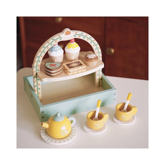 Juego de té 2 niveles