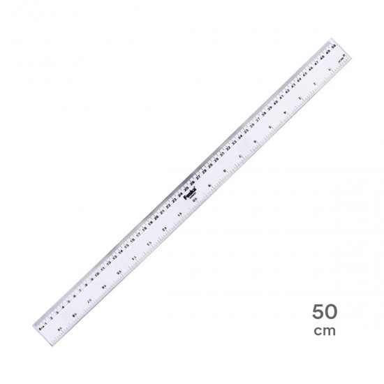 Regla 50cm Plástica FOSKA