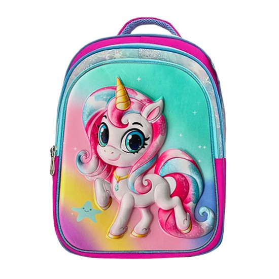 Mochila infaltil Unicornio 43cm