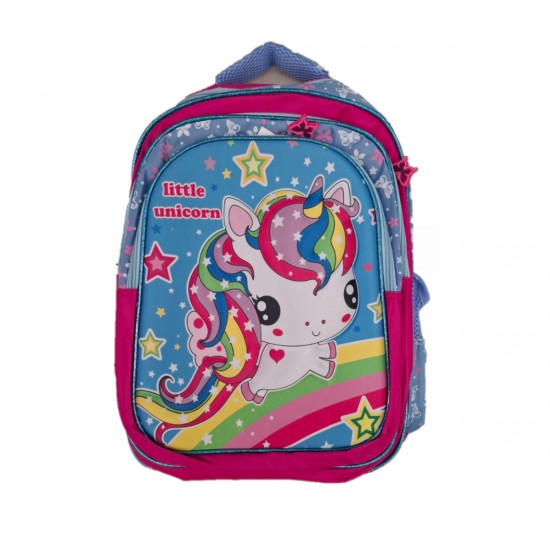 Mochila Unicornio Colores 43cm