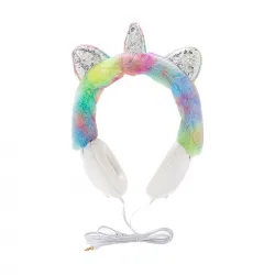 Auricular Peluche Unicornio