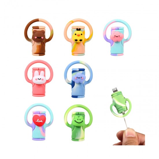 Protector cable para celular