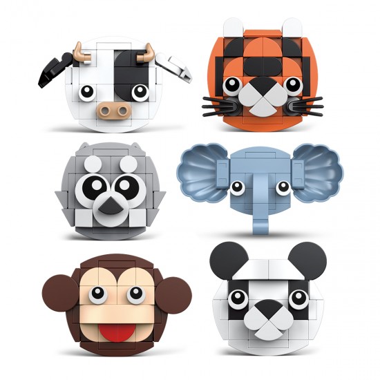 Piezas para armar animales Piezas para armar animales