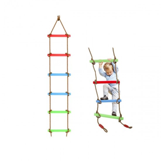 Escalera de cuerda de escalada para niños