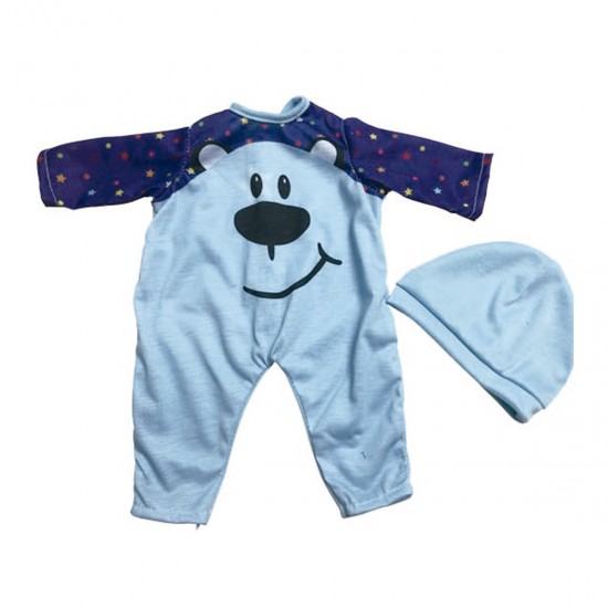 Ropa Muñeco Celeste