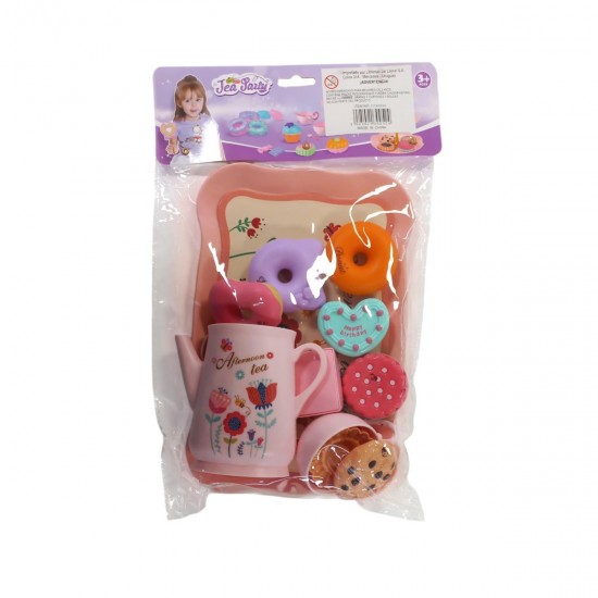 Juego de Té y Donas Bolsa