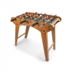 Mesa de futbolito de madera