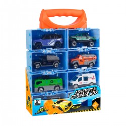 Porta Autos con 8 autos