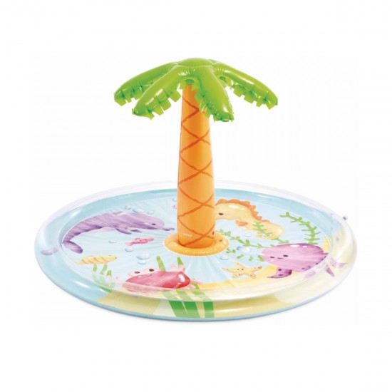 Piscina Palmera c/spray INTEX