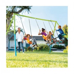 Hamaca jardin doble con balancin