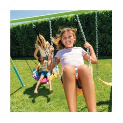 Juego de jardin 2 hamacas y nido Intex