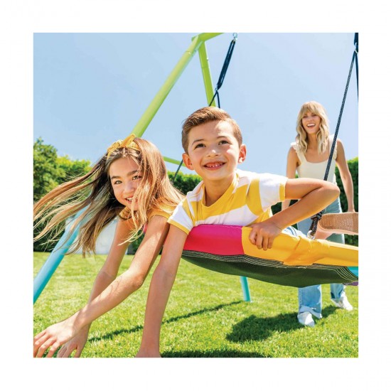Juego de jardin 2 hamacas y nido Intex