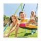 Juego de jardin 2 hamacas y nido Intex