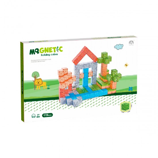 Cubos Magnéticos 119 piezas