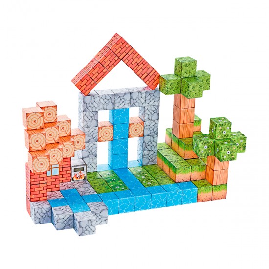 Cubos Magnéticos 119 piezas