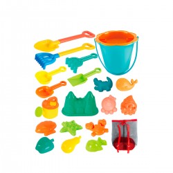 Juego de playa en bolso