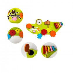 Panel de pared Cocodrilo 60cm