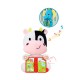 Vaca peluche con libro