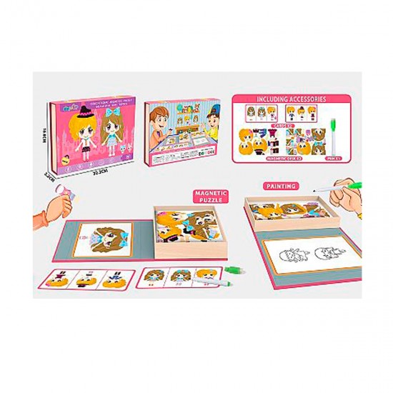 Puzzle Magnetico Niñas