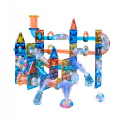 Bloques Magneticos con luz 116 piezas