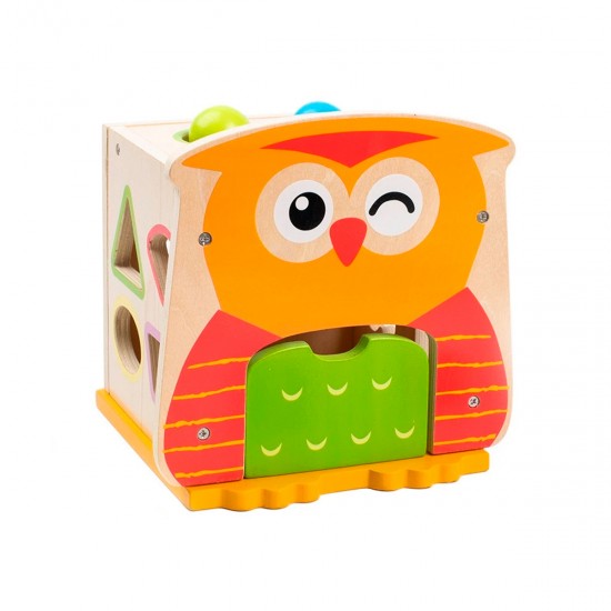 Cubo de actividades Buho