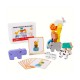 Juego de equilibrio de bloques de animales