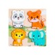 Puzzle 4 figuras
