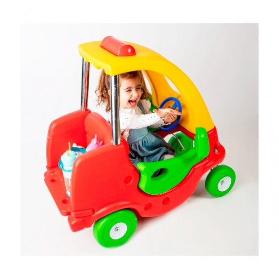 Auto andador Picapiedra