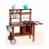 Cocina exterior de madera para niños