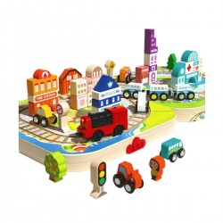 Bloques Ciudad en Maletin