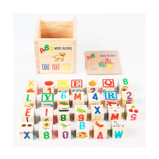 Cubos Animales Letras