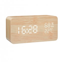Reloj tipo madera
