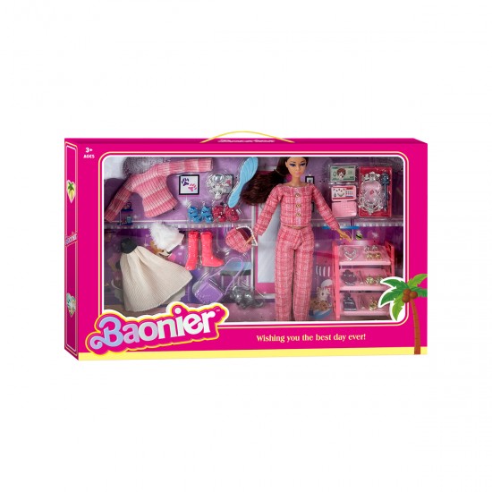 Baonier con ropa y accesorios