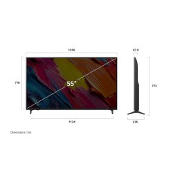 Televisor Smart TV LG 55 QNED 4K