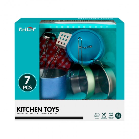 Juego de Metal de colores 7 piezas