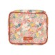 Cartuchera Tela con separadores Florales
