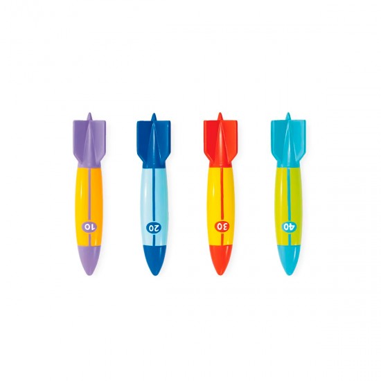 Juego Acuàticos Torpedos x4