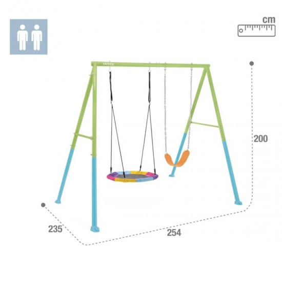 Estructura con 2 Hamacas INTEX