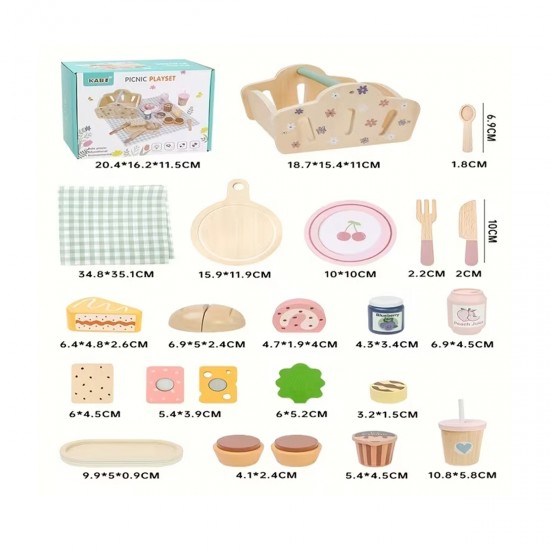 Accesorios KABI para picnic de madera