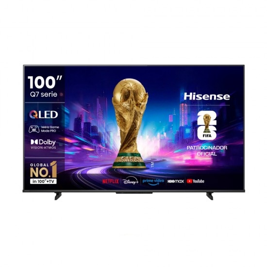 Smart TV HISENSE 100 4k QLED Google TV 144 Hz