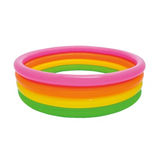 Piscina multicolor 168x46cm INTEX
