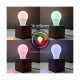 Bombilla LED inteligente Wi-Fi RGB