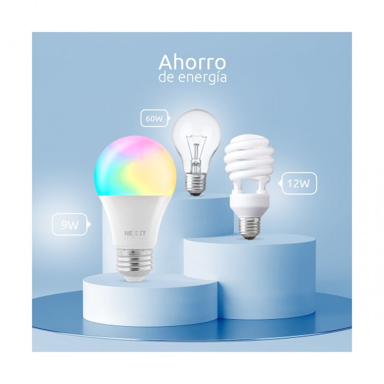 Bombilla LED inteligente Wi-Fi RGB