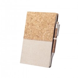 Cuaderno Tapa Corcho Con Bolígrafo