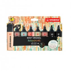 Marcadores BOSS Nature Colors x 8