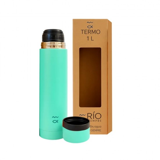 Termo térmico verde 1 litro Rio