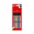 Set 10 Lápices De Colores Metálicos Faber Castel