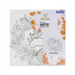 Set Pinturas Bastidor - Da Vinci
