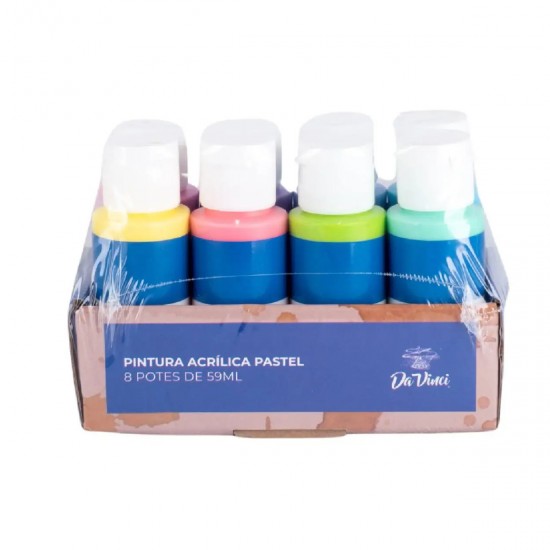 Pintura Acrílica Pastel X8 DA VINCI